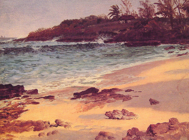 Albert Bierstadt Oil Painting Bahama Cove